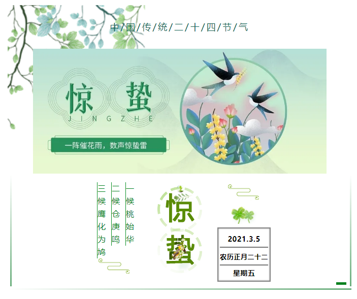 驚蟄｜一陣催花雨，數(shù)聲驚蟄雷