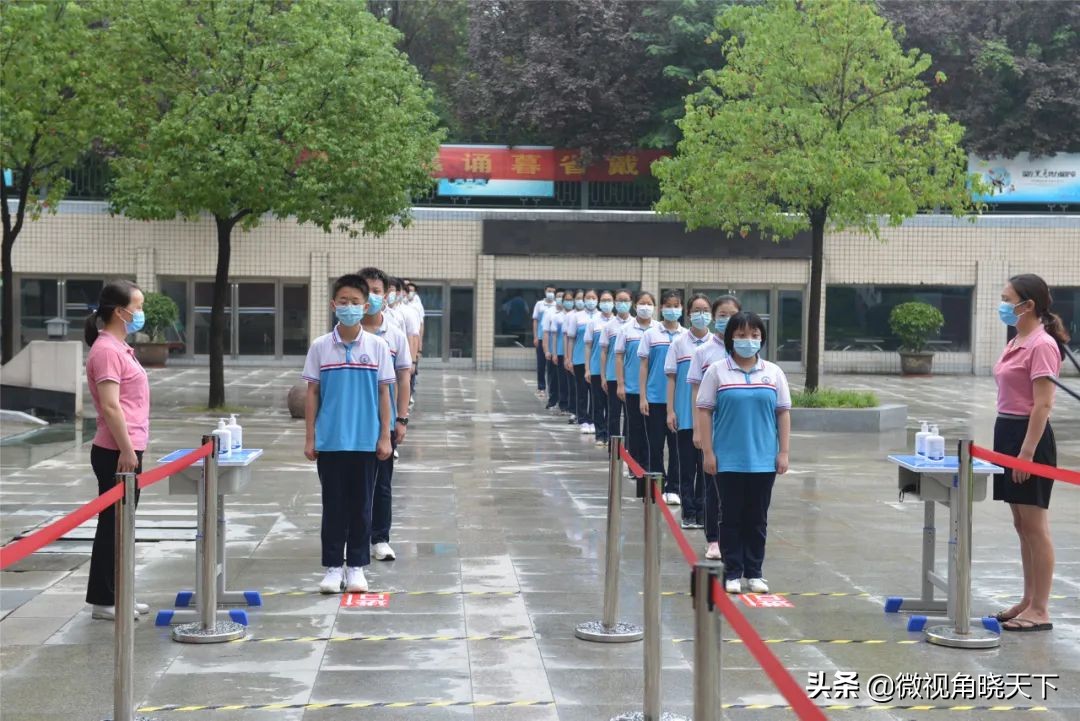 信阳浉河中学平安开学开好局，开学平安谱新篇(图15)