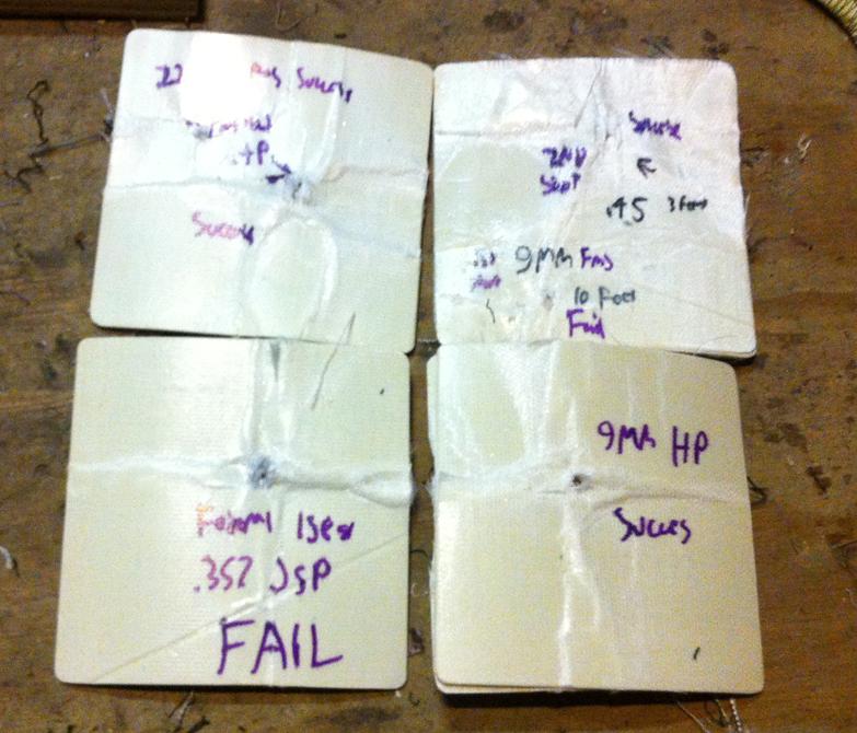 The "nonbulletproof" body armor, the views and complaints of American