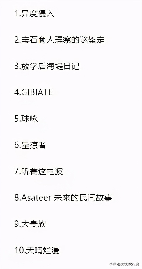 日本統計出「應獲得更好的評價」動畫榜單，《異度侵入》排名第1