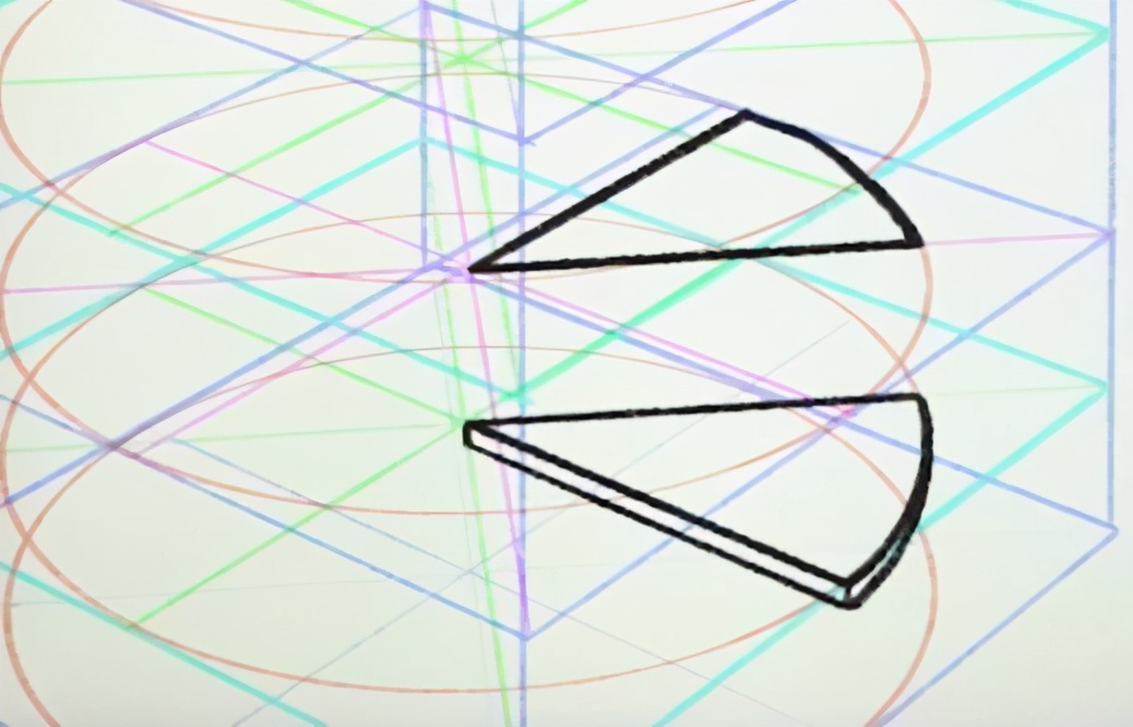 如何用透视画法绘制螺旋楼梯教你用一点透视画螺旋楼梯