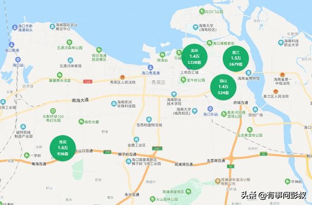 海口房价突破3万没戏，海口房价八连跌，6月海口