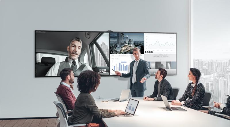 Conference room big screen-conference tablet/small-pitch LED all-in-one ...