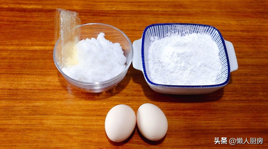 這是棉花糖的簡單做法，只需要4種食材，還可做雪花酥、牛軋糖