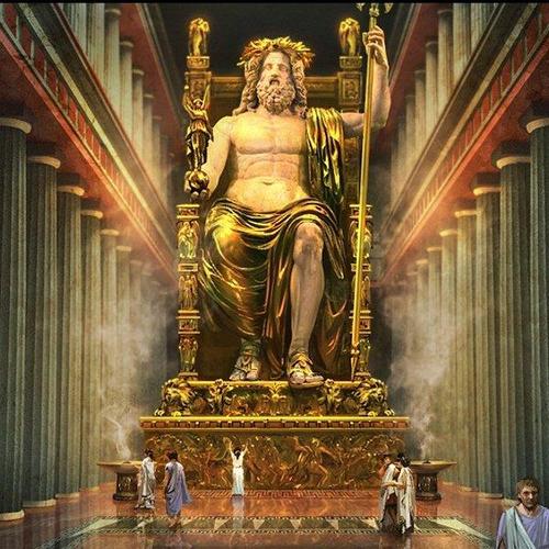 世界十大文化遗产之：奥林匹亚宙斯巨像