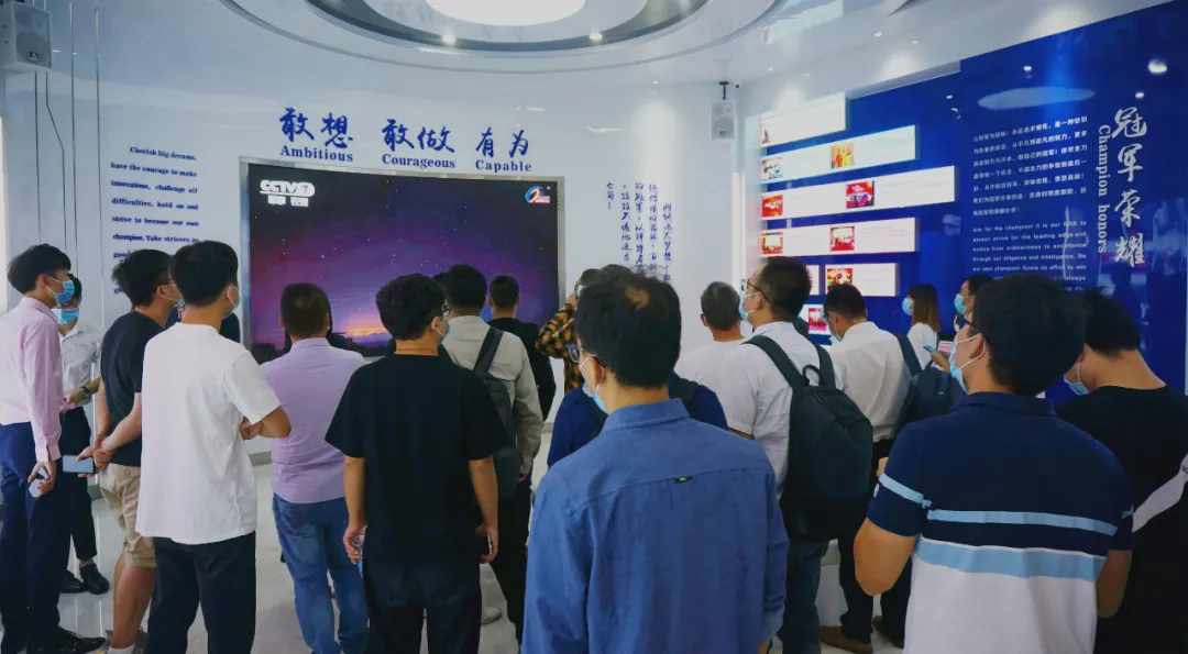 金秋十月|浙江系統集成商一行蒞臨強力巨彩參觀交流