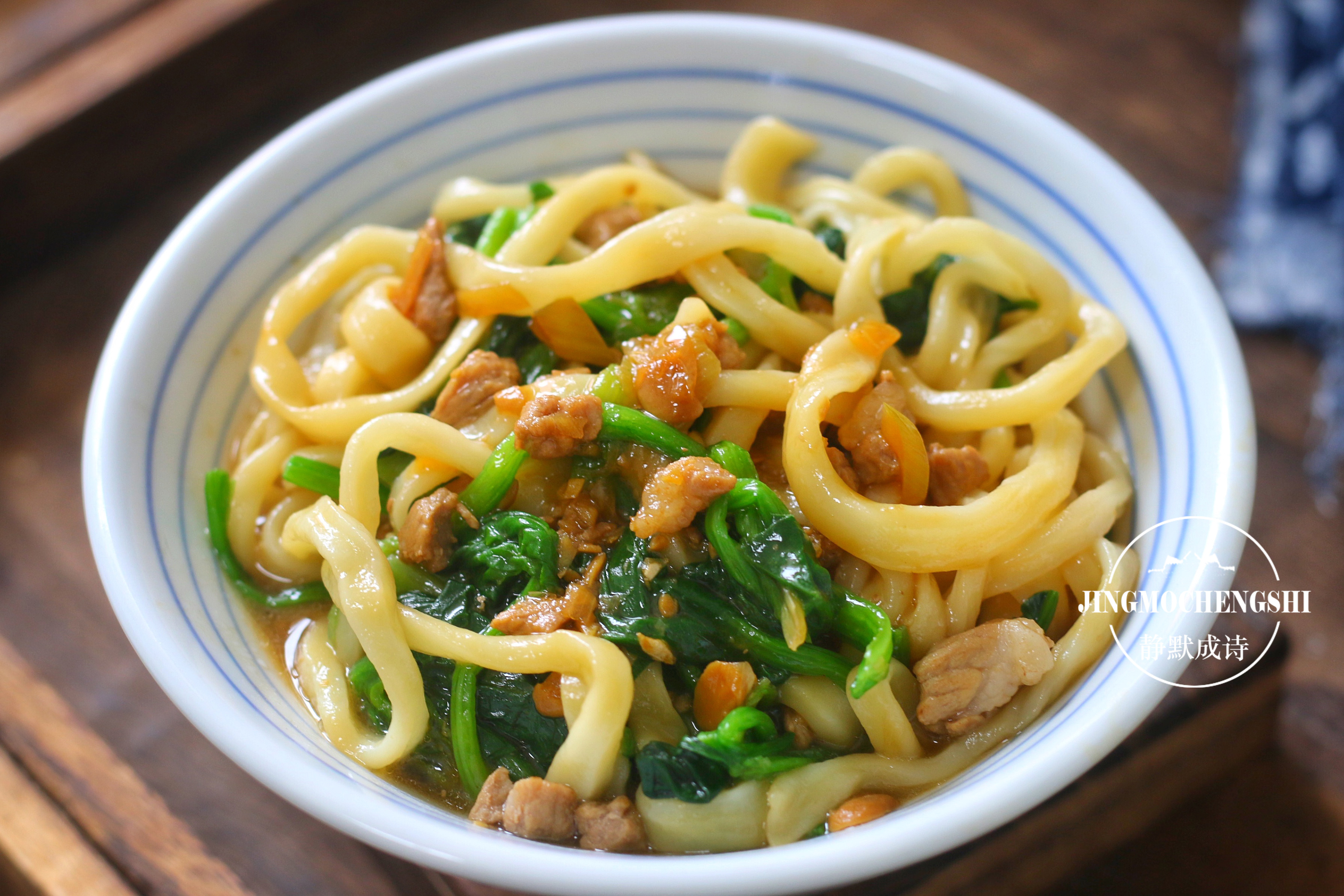 春天的打滷麵，是跟菠菜息息相關的，醬香味足，來上1大碗，真香