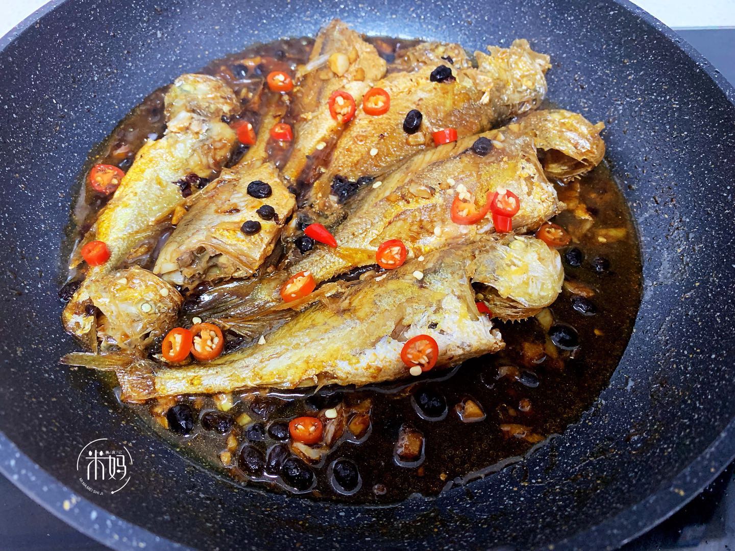 圖片[9]-豆豉炒小黃魚做法步驟圖 肉質鮮嫩營養高開胃又下飯-起舞食譜網