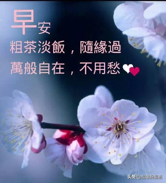 漂亮的早上好祝福图片微信带字，温暖人心的早上好问候语录送朋友图片