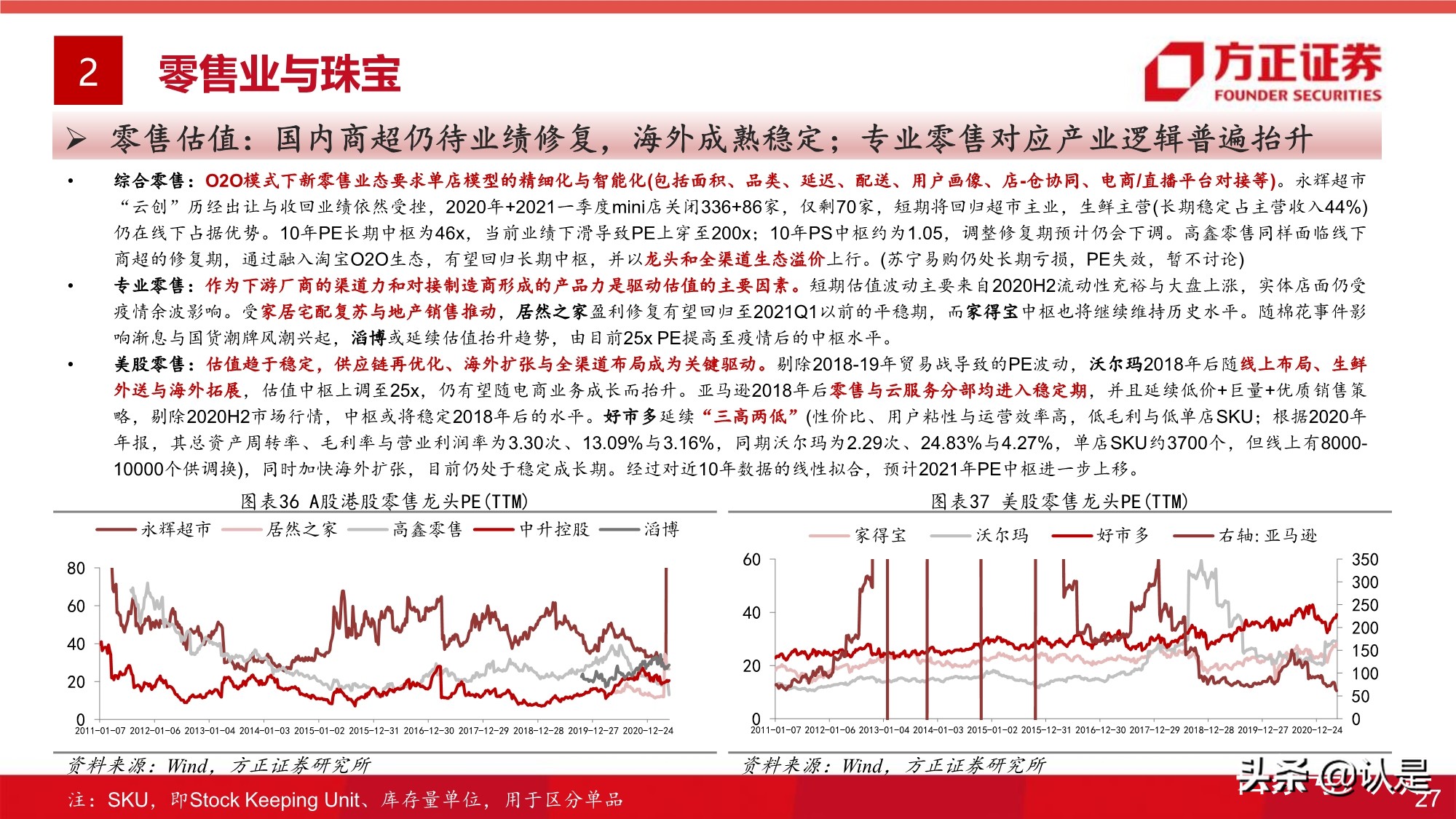 大消費投資專題研究報告：全球視角的大消費估值研究之框架篇