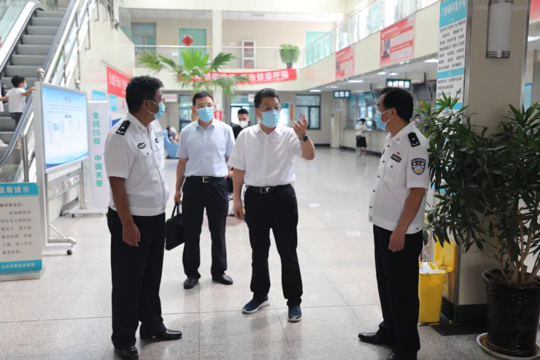 王玉君在济南督导检查监狱疫情防控工作