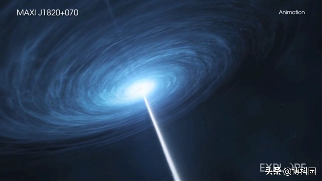 就在银河系中，发现一颗恒星黑洞，发出1.6倍超光速的喷射流