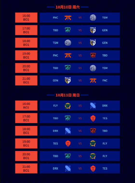 S10入围赛及小组赛赛程公布，LGD首日迎战大巴黎PSG