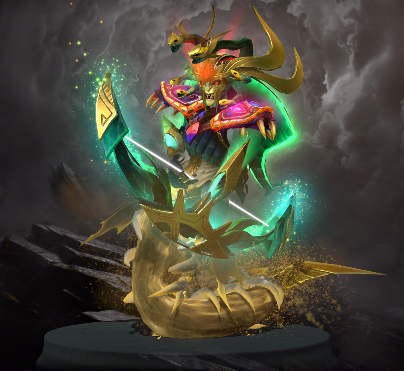 DOTA2饰品推荐——美杜莎海蟒之女