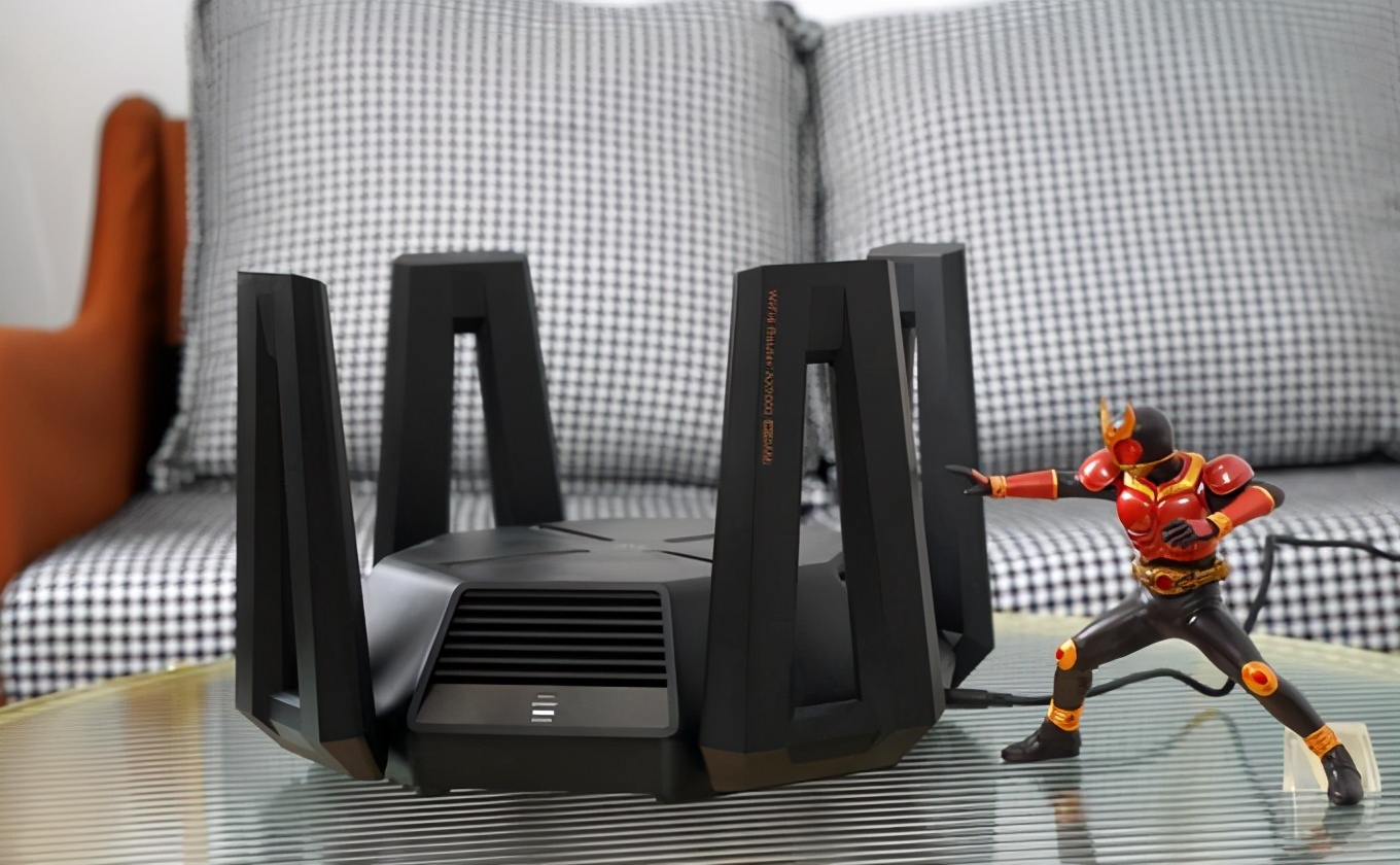 Why does the network speed slow down after a home router has been