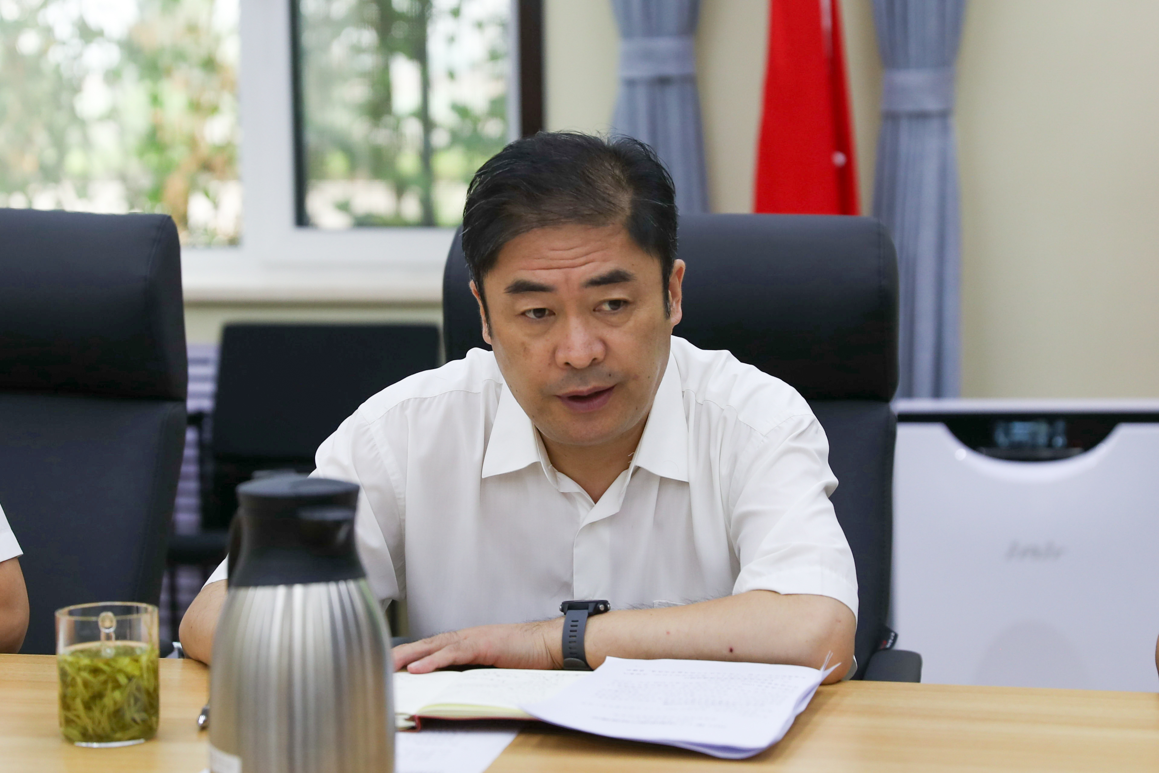 济南新材料产业园区召开固定资产投资工作专班调度会