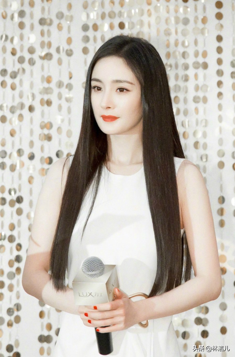 Was gone to by Zhao Liying beauty of Hei Changzhi, this hairstyle can weighs straight male cut, clear even Yang Mi pure