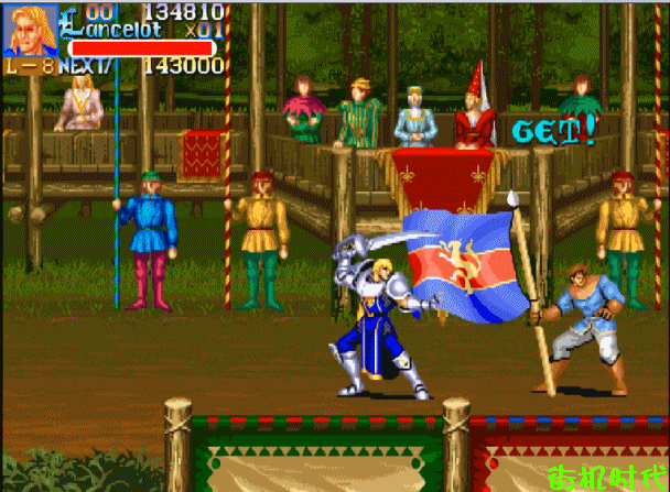 街機(jī)游戲中那些悲催的NPC，看熱鬧的吃瓜群眾也會被打