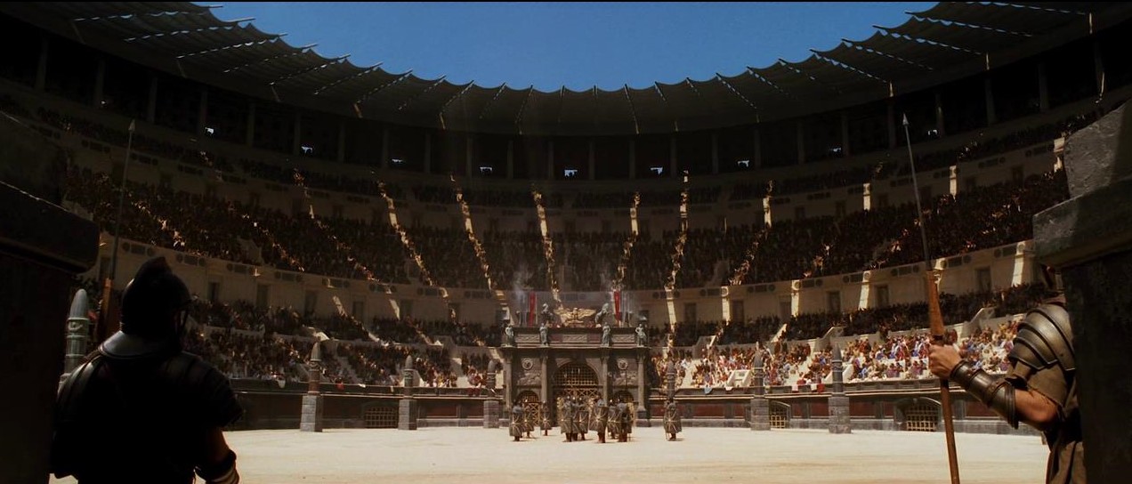 《角斗士》:豆瓣8.5，大尺度还原罗马竞技场的血腥与浪漫