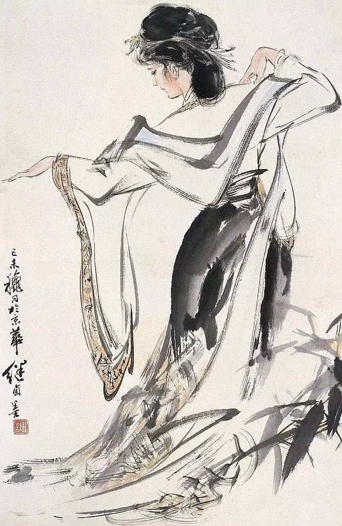 笔下自有颜如玉，刘继卣的人物画