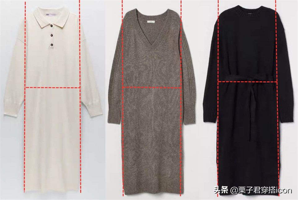针织连衣裙是瘦子的专利？挑对款式巧用吸睛点，秒变T台在逃美人