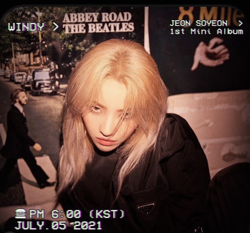 國外強勢，本土稍弱！ (G)I-DLE田小娟solo專輯出現兩極化走勢