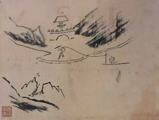 这位和尚的画,简到了极致,影响后世几百年
