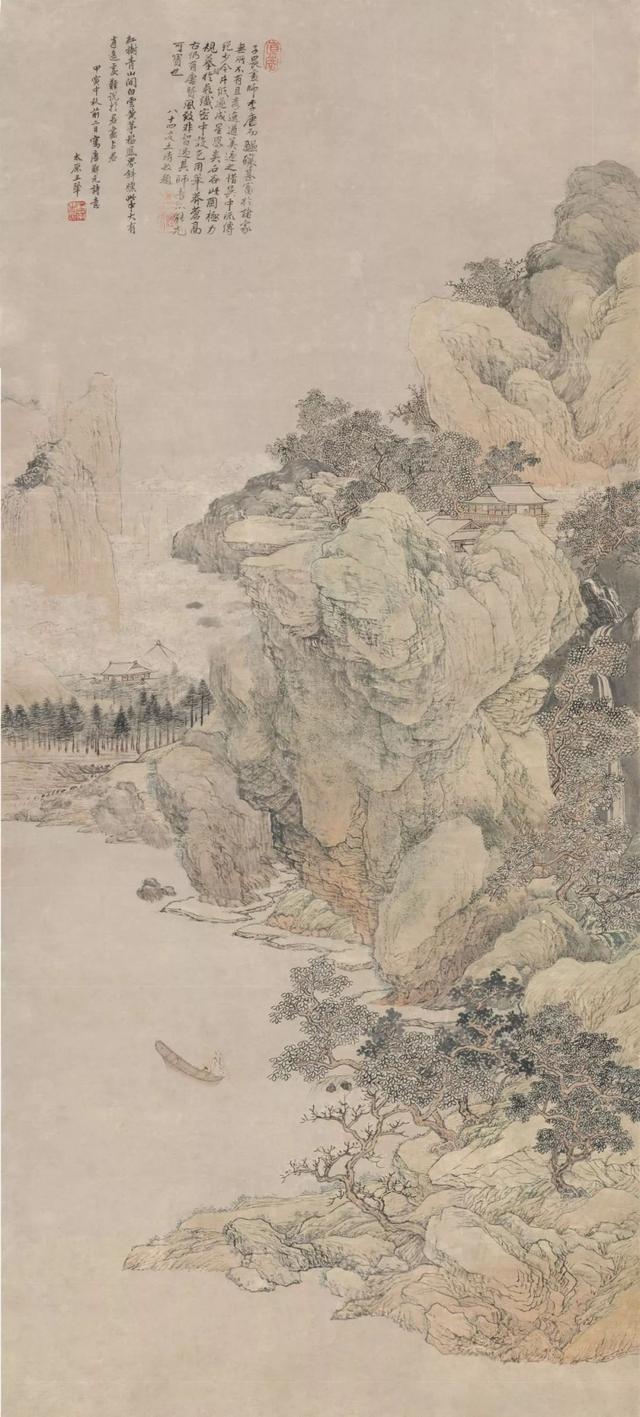 清代著名画家王翚山水画合辑