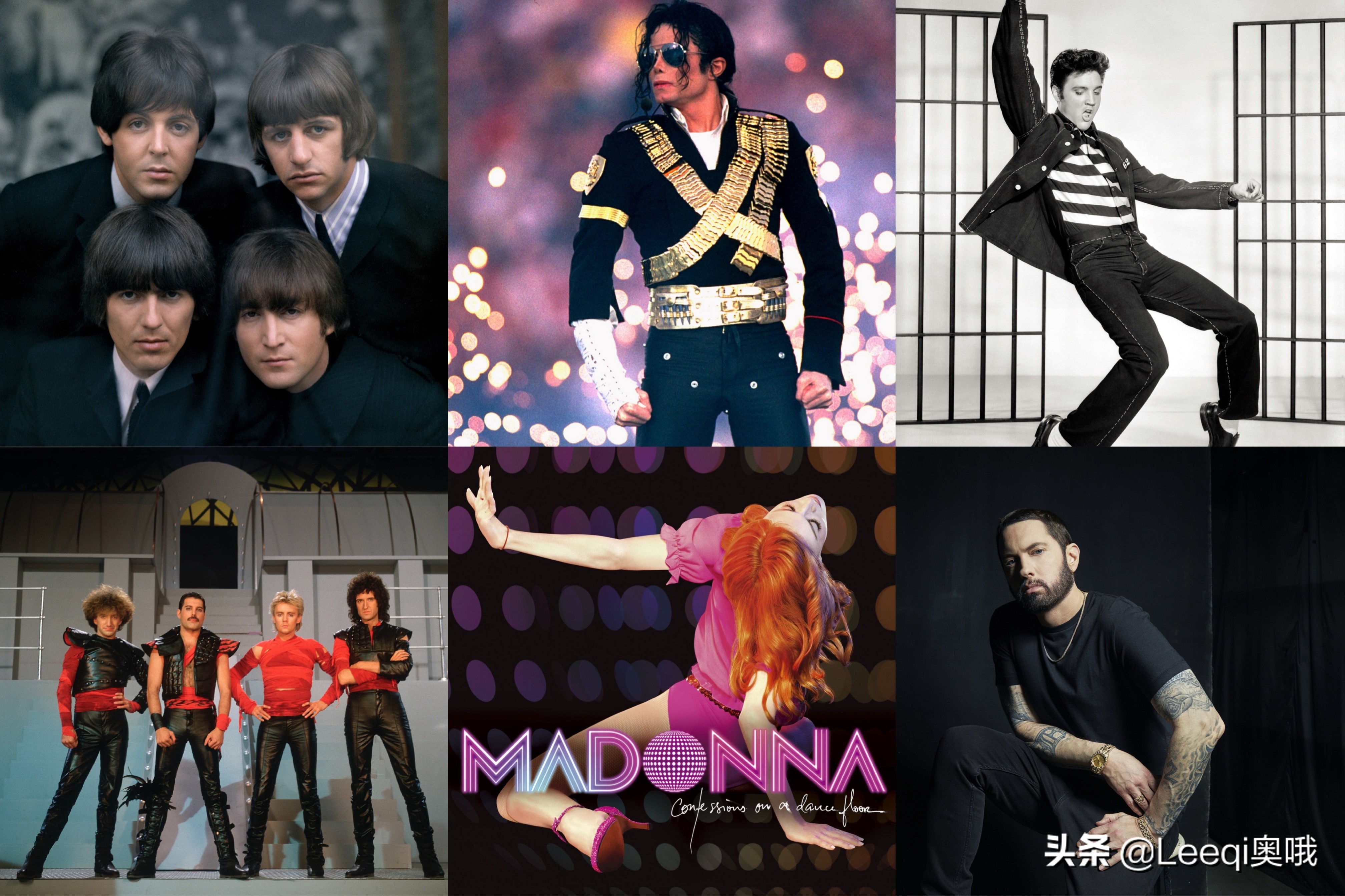 Chart Masters Announces No. 1 on the Global Singer Record Sales Ranking