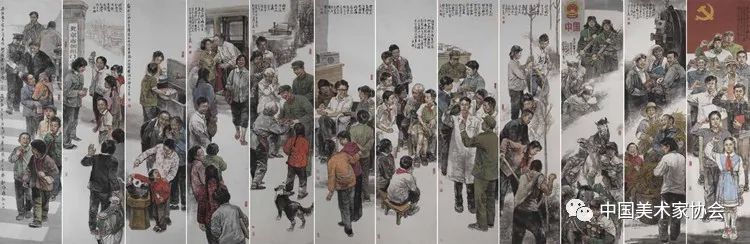 庆祝中国共产党成立100周年美术作品展览欣赏（四）