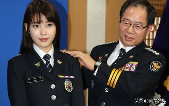 韓國最美警花IU 李知恩