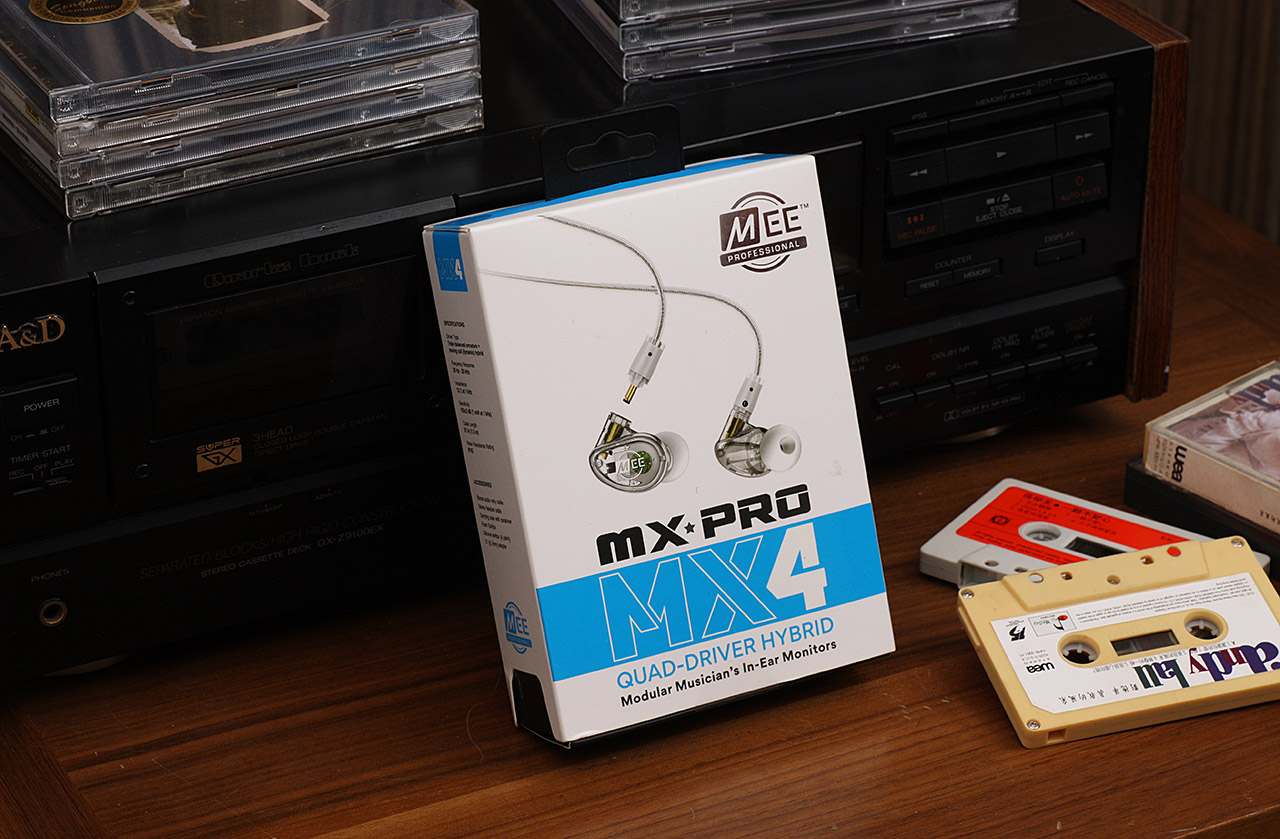 一圈三铁 颜值出色 MEE audio MX Pro MX4监听耳塞评测