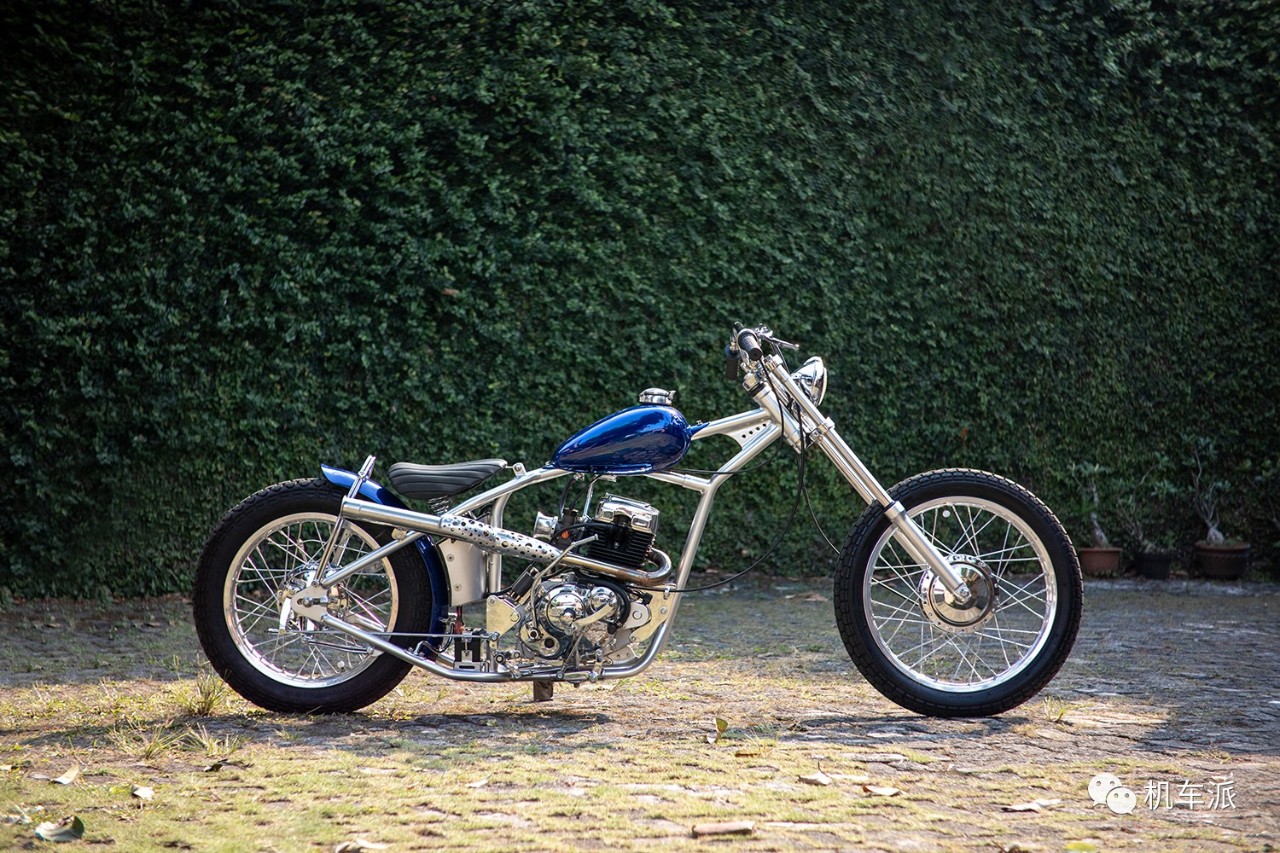 车不大但手艺精铃木125chopper风格改装