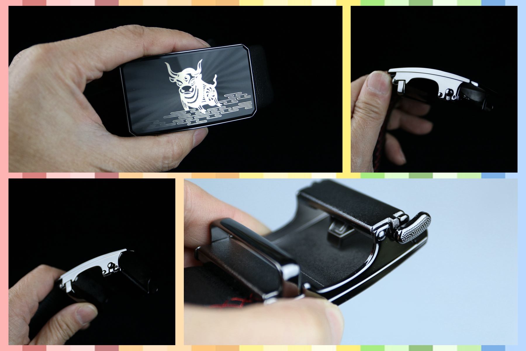 牛年就要牛气冲天——七面男士皮带