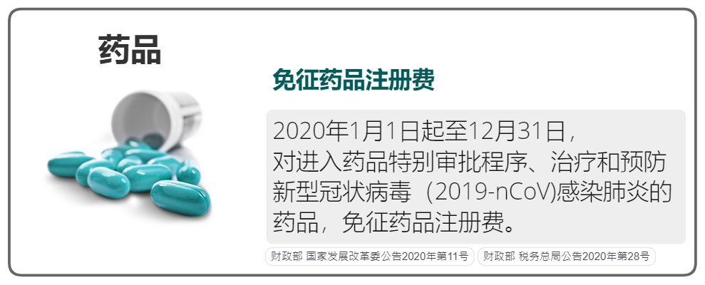 疫情防控税费优惠政策汇总