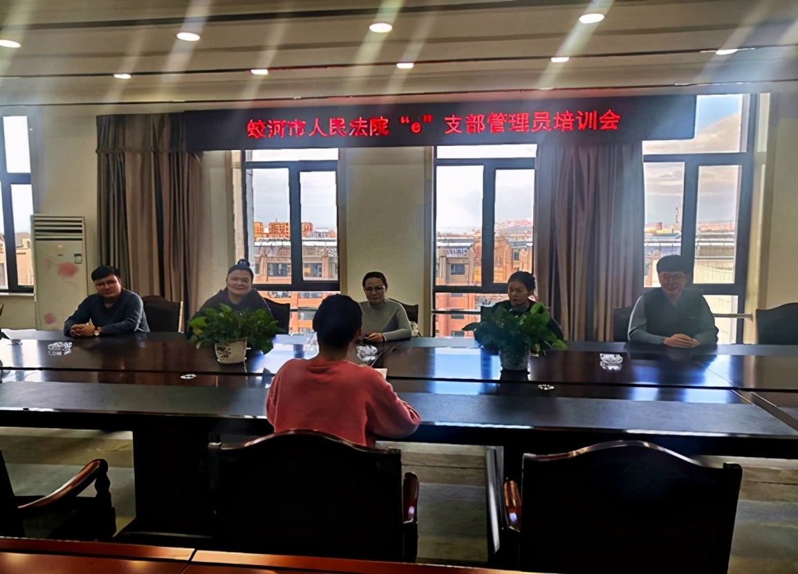 蛟河法院：加强e支部管理，提高智慧党建水平