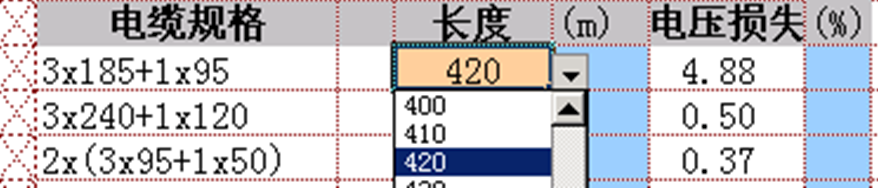 利用Excel提高設(shè)計工作的效率：針對電纜截面選擇的自動化表格