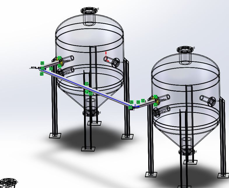 用SolidWorks顺手画一个管路系统，犹如探囊取物一般简单