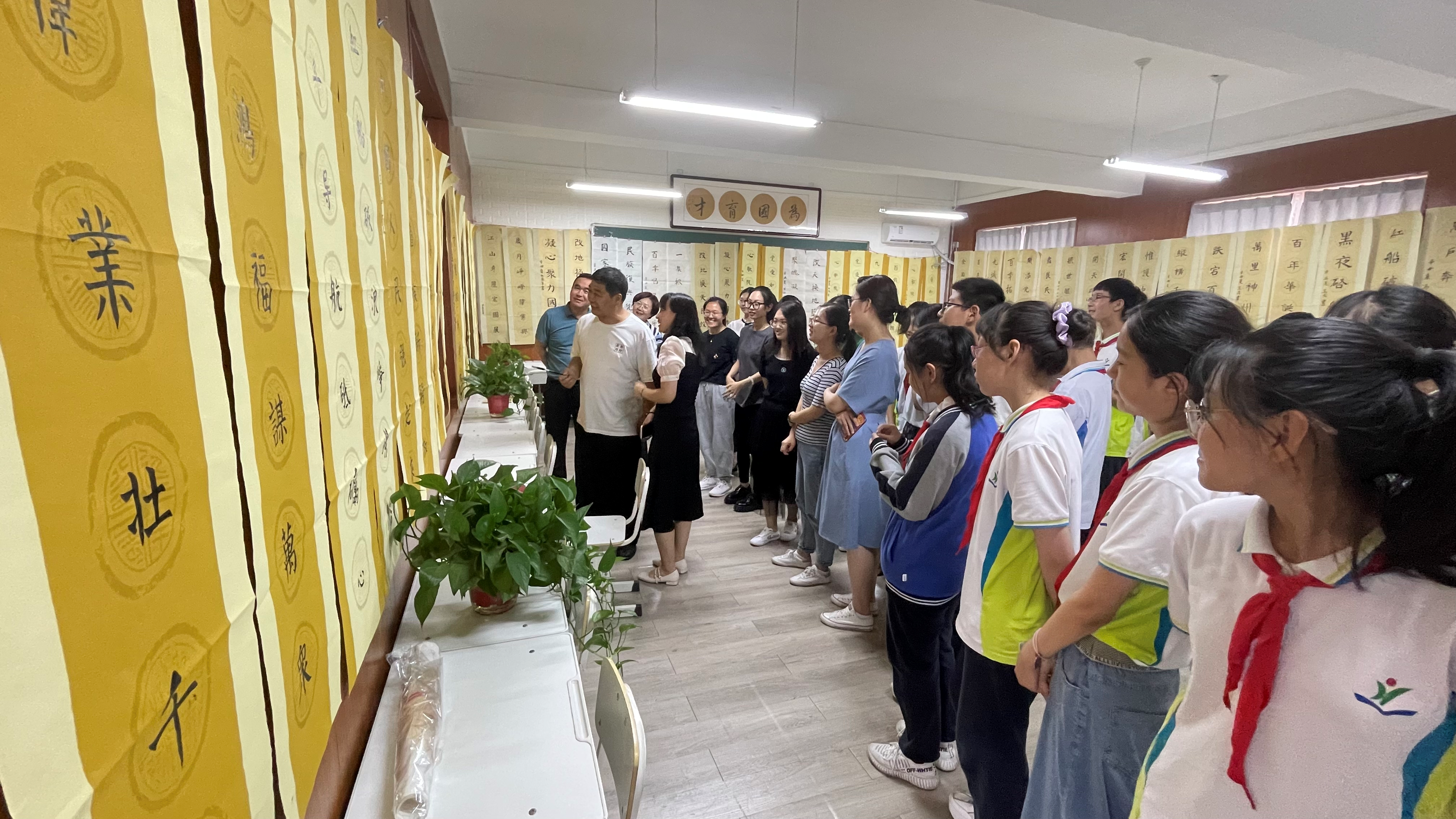 笔墨言壮志 丹青传恩情——邯郸市育华小学举办庆祝中国共产党成立100周年书法作品展