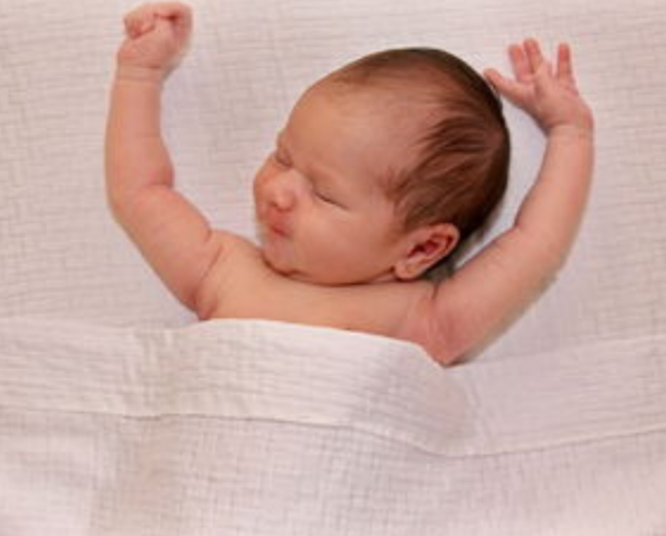 Babies always "shaking their heads", is it because of calcium