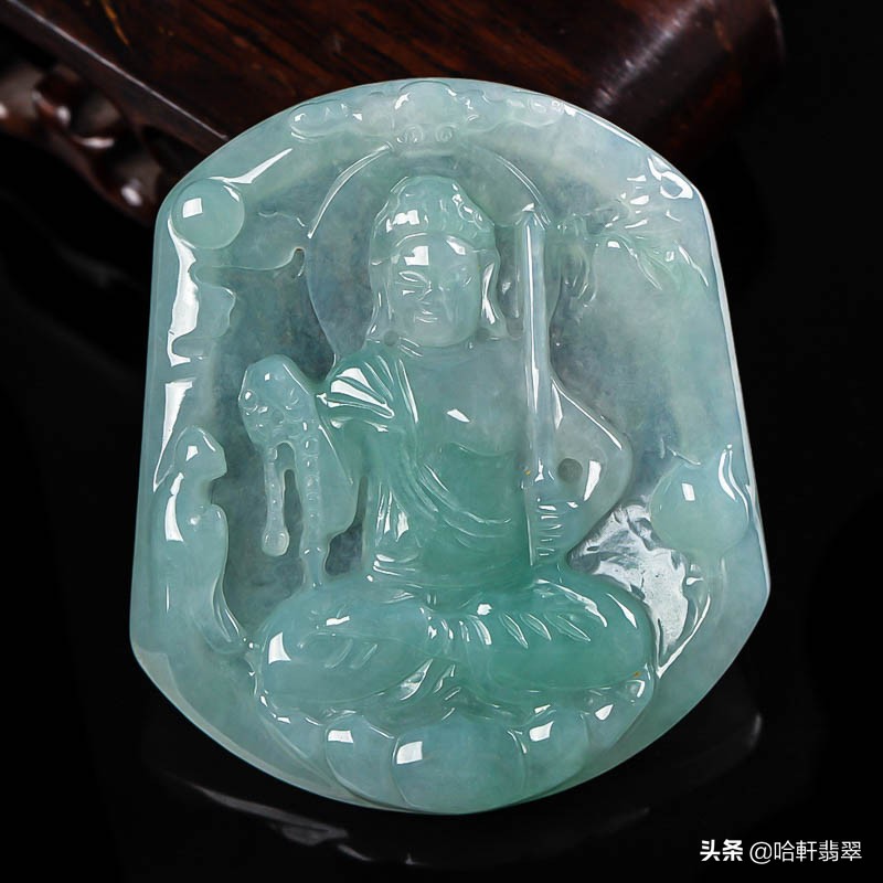 Buddhism jade carving theme: Fudo Mingwang Bodhisattva - iNEWS