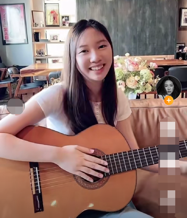 甄子丹17歲女兒太清純！ 抱吉他自彈自唱，曾因打扮大膽被嘲顯老