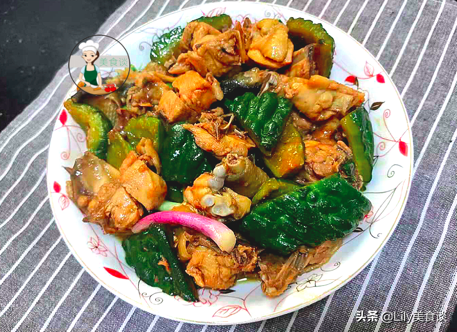 图片[10]-【苦瓜焖鸡】做法步骤图 好鲜美啊 营养还不上火-起舞食谱网