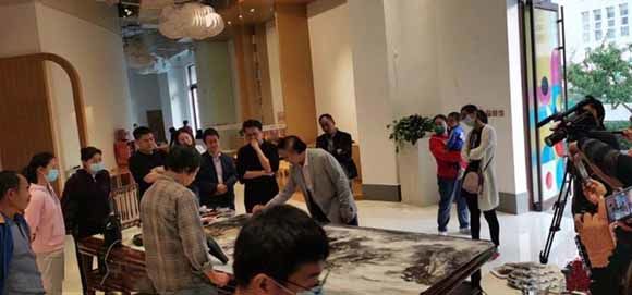 北派山水白石山专题作品巡回展在廊坊盛大启幕