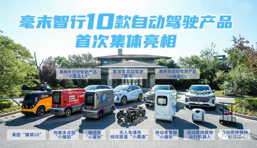 毫末智行，現在是中國營收增速最快的無人車公司