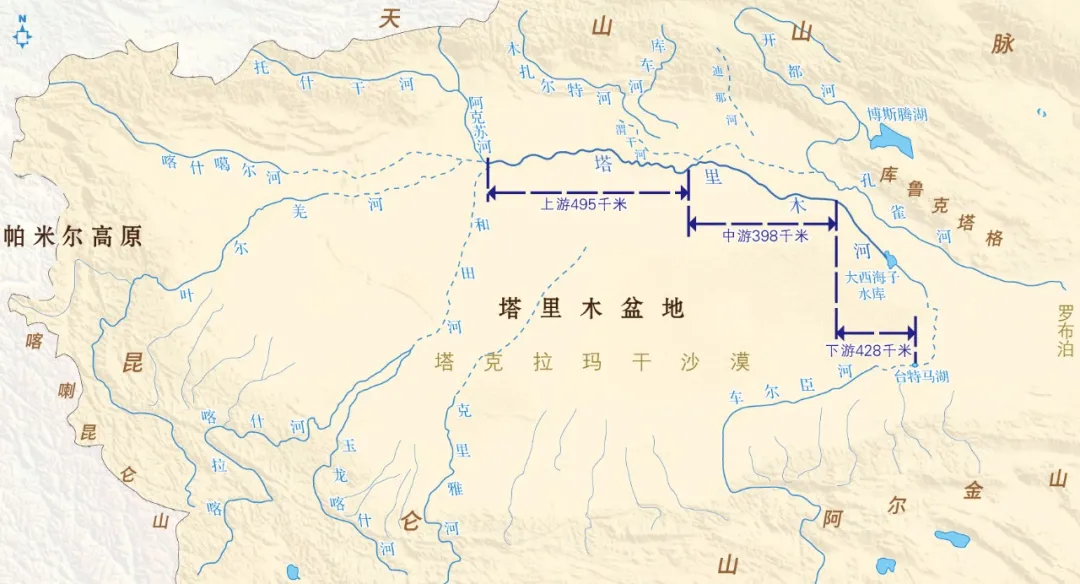 重要的中国最长内陆河