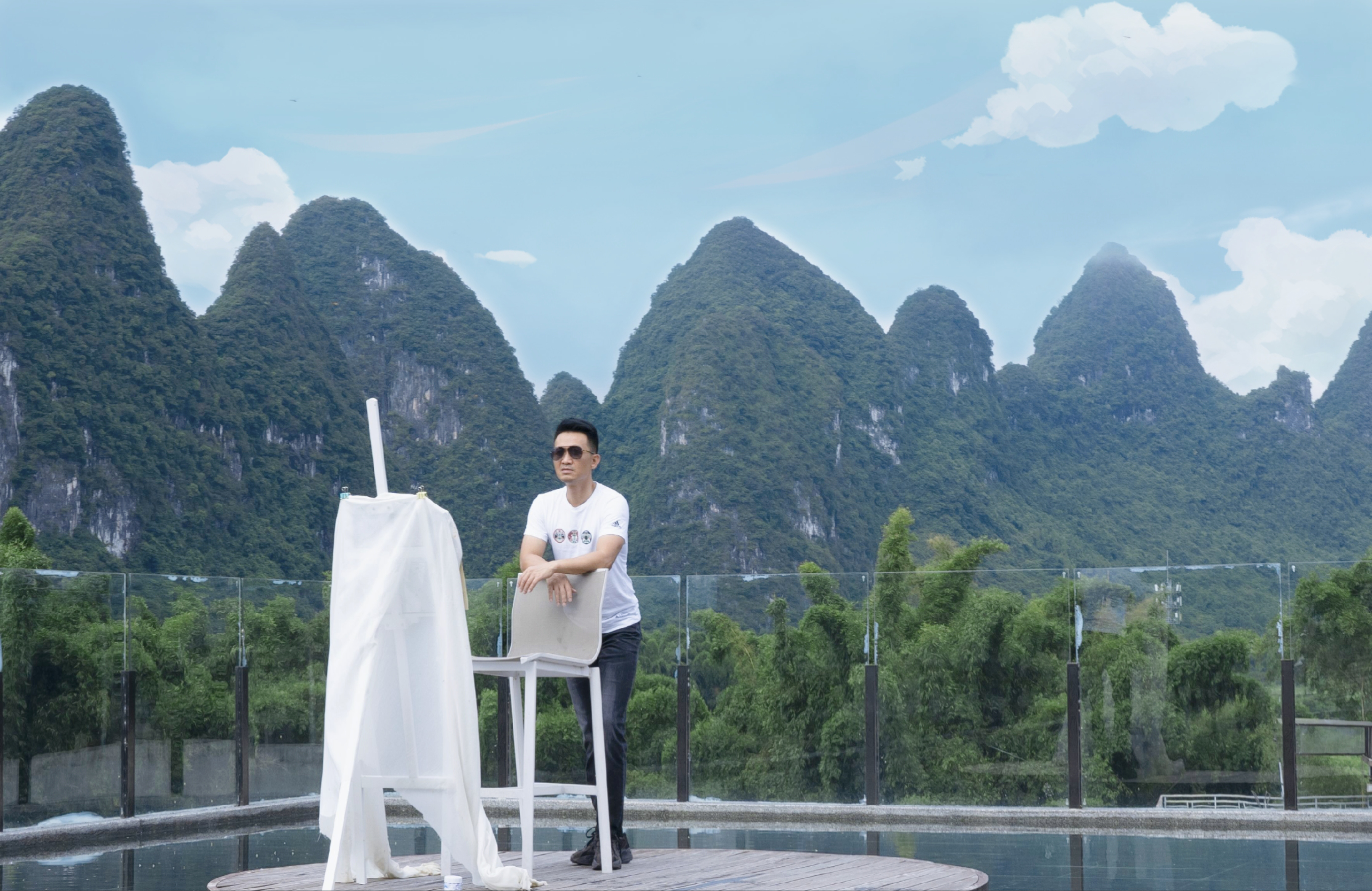 Sitting on the most beautiful poetry and wine garden in China, some people sigh: Sleeping in the RMB is so sweet