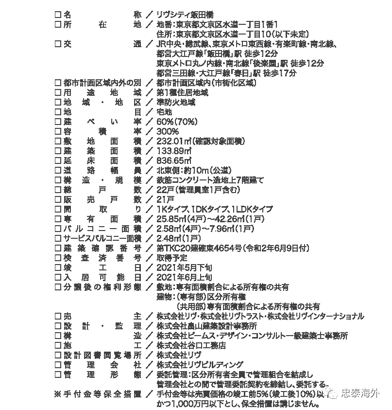 日本东京都心文京区罕见新盘｜LivCity饭田桥