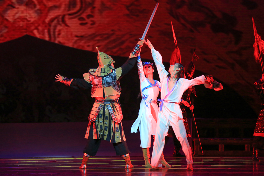 經(jīng)典舞劇《大夢(mèng)敦煌》蘭州駐場(chǎng)惠民演出