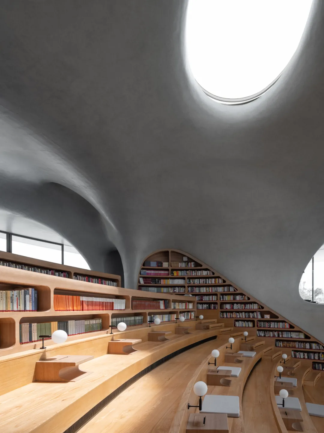 The new landmark of Haikou culture-Yundong Library, a public building ...